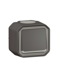 Plexo monobloc surface indicator switch anthracite 10AX