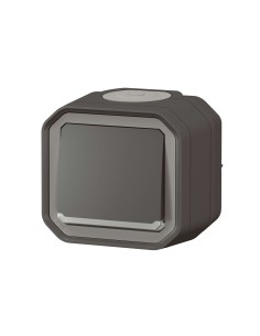 Plexo monobloc surface indicator switch anthracite 10AX 2