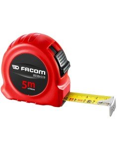 Red ABS Series Flexometer 5 m x 19 mm Class II Precision
