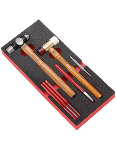 7-Piece Impact Tool Set with Ball-Peen Hammer