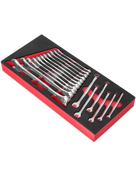 Chiavi combinate OGV 6-24 mm, set da 17 pezzi