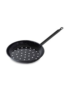 Enamelled chestnut roasting pan ø26 cm