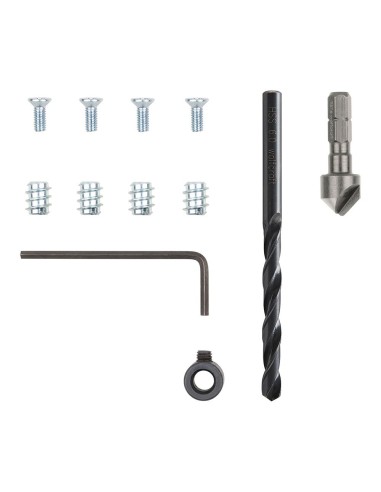 Cup hinge repair kit for cabinets, 12 pieces