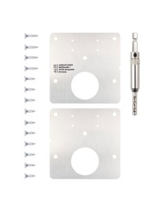 Hinge repair set 35 mm cup door side