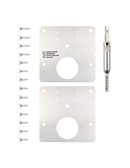 Hinge repair set 35 mm cup door side