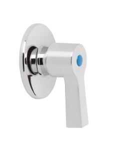 Chrome lever handle and flush plate for valves 3056, 3083, 3181, 3183 and 3184