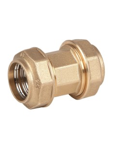 Forged brass straight coupling fitting 16 bar