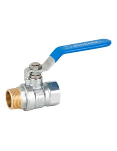 Válvula de esfera 2" latão cromado PN25