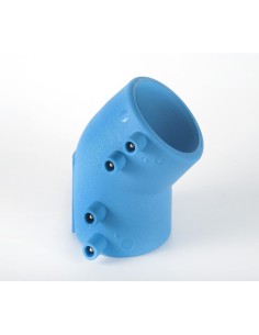 Codo electrosoldable PP-R 50 mm 45 grados