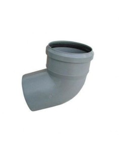 Coude 87 degrés en polypropylène 110 mm