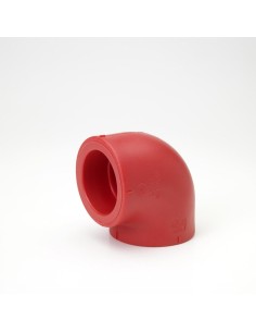 NIRON RED 90°-Bogen, Durchmesser 90 mm, löten, Socket