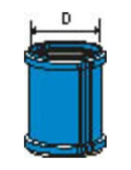 Sliding PP Sleeve 40mm Triple Layer