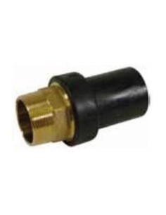 Gerader PE100-Racor 40x1.1/4" Messing