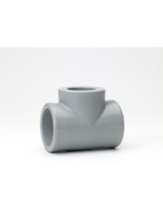 Welding Socket Union Tee PPR 32 mm Grey NIRON PREMIUM