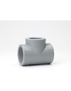 PPR 40mm Welding Union Tee Socket Grey NIRON PREMIUM
