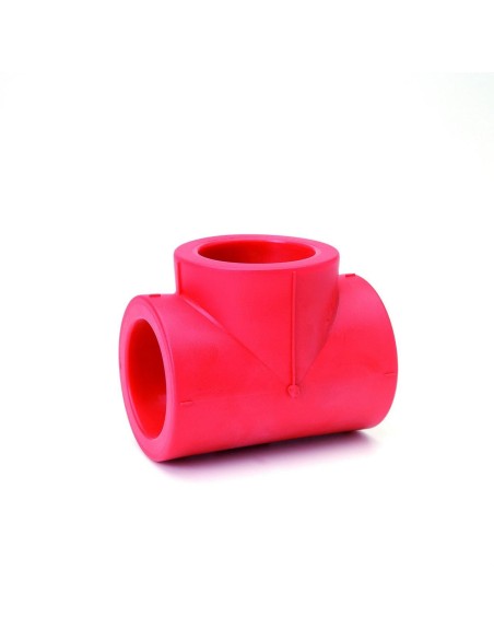 Tee de soldar socket 40 mm NIRON RED