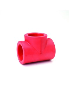 Curva soldar PP 75 mm NIRON RED