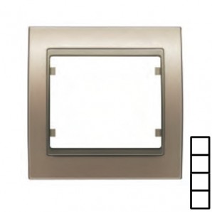 Marco 4 elementos vertical BRONCE NIEBLA BJC 22104-BN