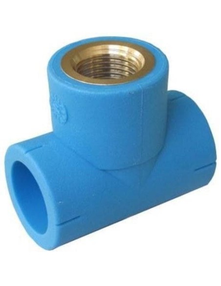 NIRON PP blue threaded tap 20 mm with female thread 1/2