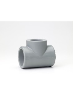 PPR 25mm Welding Union Tee Socket Grey NIRON PREMIUM