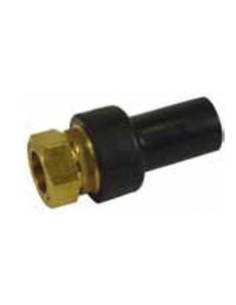 PE100 transition fitting with brass nut 40mm