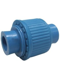 3-piece Union NIRON 32 mm Polypropylene Blue