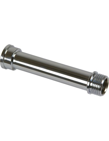 Allungamento rettilineo monoblocco ottone cromato 1/2" 100 mm