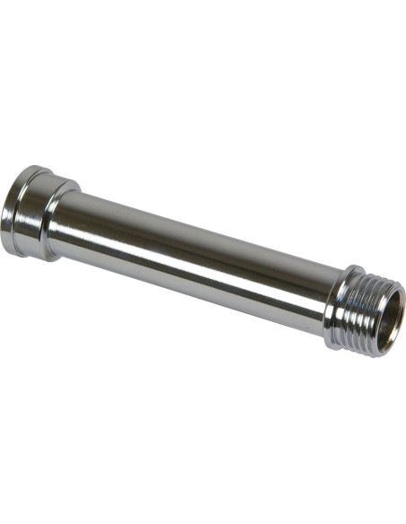 Allungamento rettilineo monoblocco ottone cromato 1/2" 100 mm