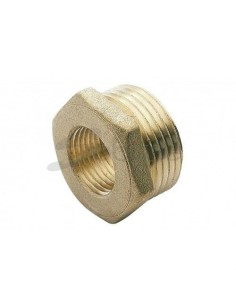 DZR Brass Reducing Ring 3x2 1/2" BSPP-G Thread 2