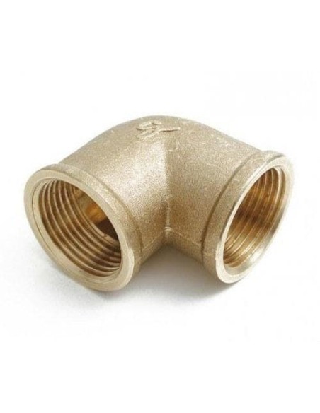 DZR Brass Elbow 1" 90° Internal Thread BSPP
