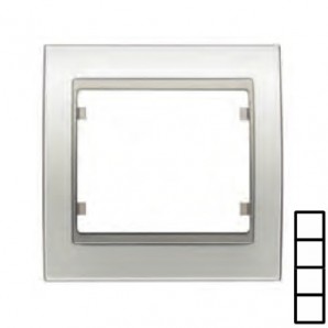 Marco 4 elementos vertical BLANCO PERLA MABE BJC 22104-BP