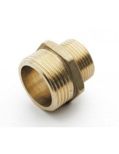 Conector latão contra rosca M-M 3/8x1/2