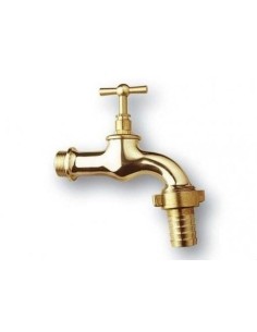 Grifo codillo para manguera con rosca 1/2 pulgadas
