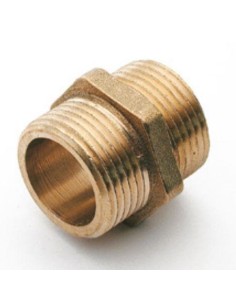 DZR Brass Straight Male Thread 1/2" BSPP