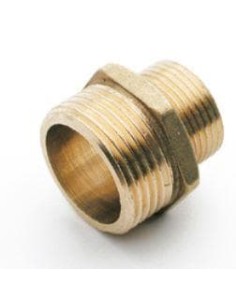 Messingstecker männlich-männlich 3/4"-1" Figur 33G