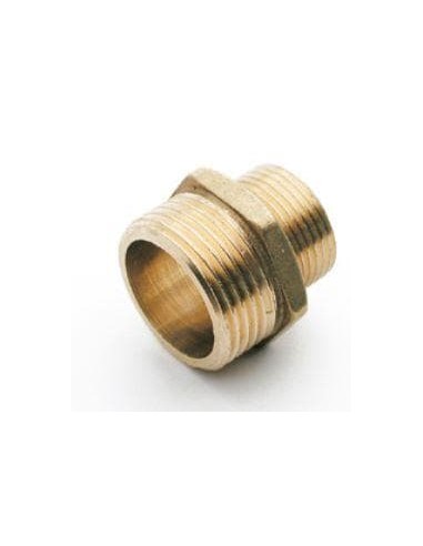 Messingstecker männlich-männlich 3/4"-1" Figur 33G