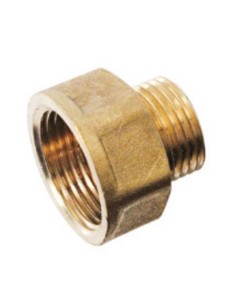 Racor Marsella latão DZR redutor 1 1/2 x 2 polegadas