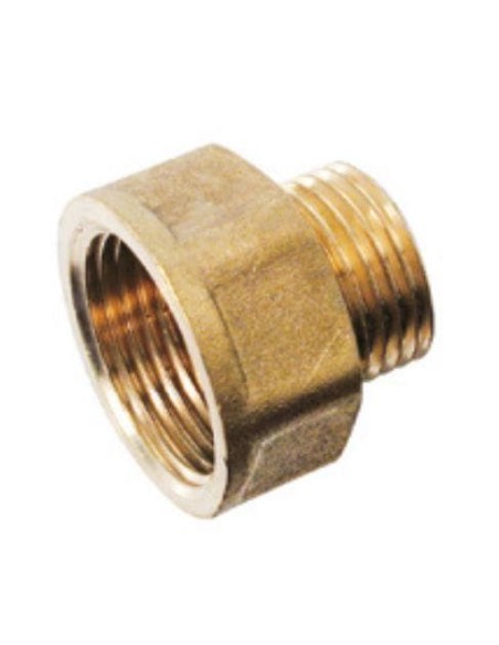 Racor Marsella latão DZR redutor 1 1/2 x 2 polegadas