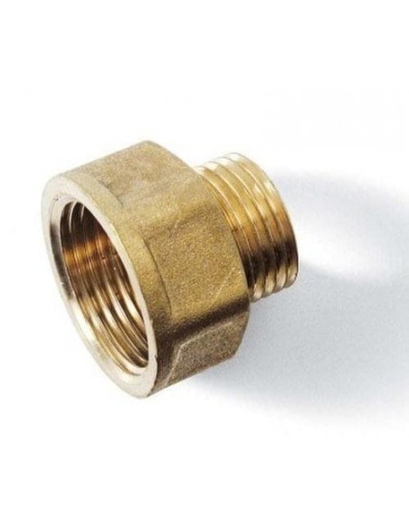 Racor Marsella latão DZR redutor 1 1/2 x 2 polegadas