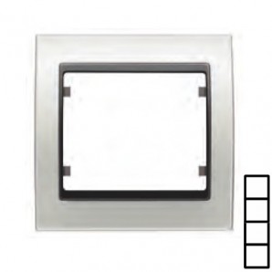 Marco 4 elementos vertical BLANCO PERLA MABE COSSO BJC 22104-BPC