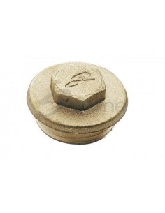 Male brass DZR plug 1 1/4" BSPP thread 2