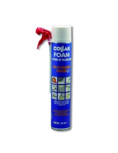 Multipurpose polyurethane foam 750 ml with nozzle and gloves