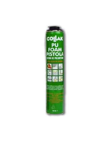 Mousse polyuréthane 750 ml pour pistolet