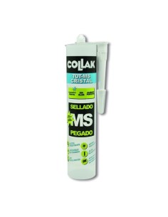 Scellant adhésif polymère TOT-MS cristal 280 ml