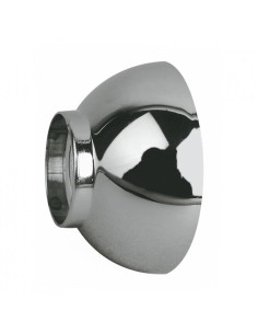 Plafón embellecedor cromo ABS 32 mm