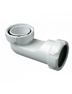 Extra-flat elbow with nut 1.1/2"x40 A-71