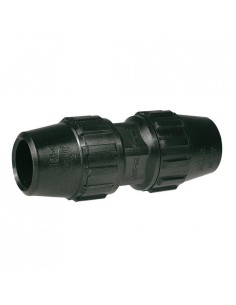 Straight compression fitting 20 mm for PE pipe