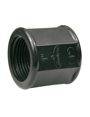 Threaded sleeve 3/4" polypropylene for PE pipes