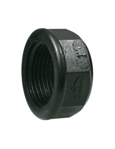Female threaded cap 1/2" polypropylene