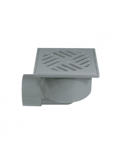 Horizontal PVC Siphon Trap 50/40 mm